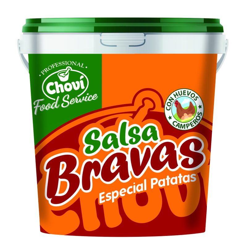 SALSA PATATAS BRAVAS CHOVI C/1 KG