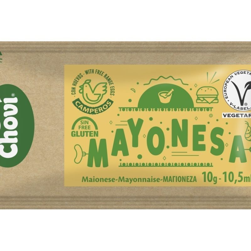 MAYONESA EN SOBRES CHOVI 10 GR C/252 UDS