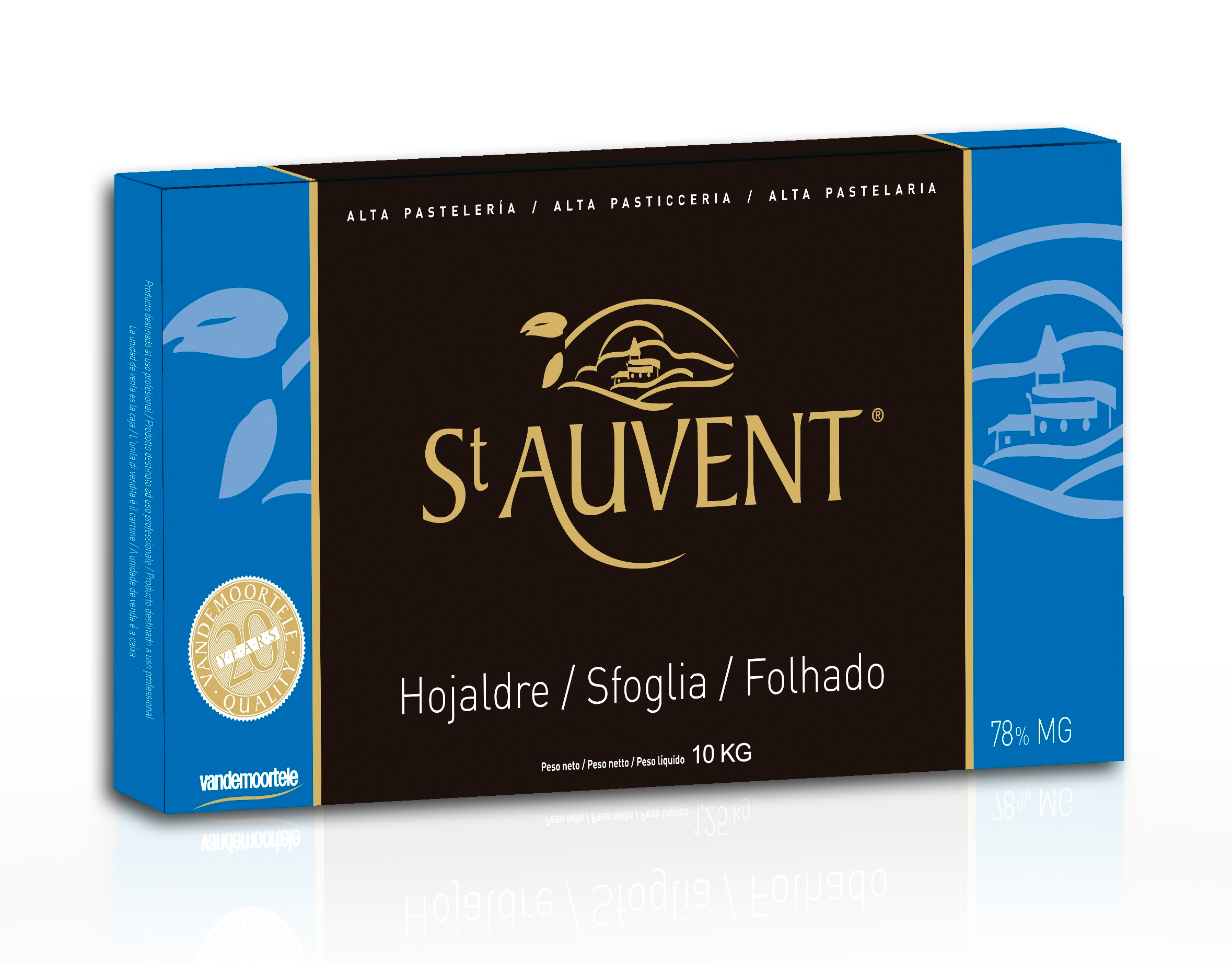SAINT AUVENT HOJALDRE PLACAS C/10 KG