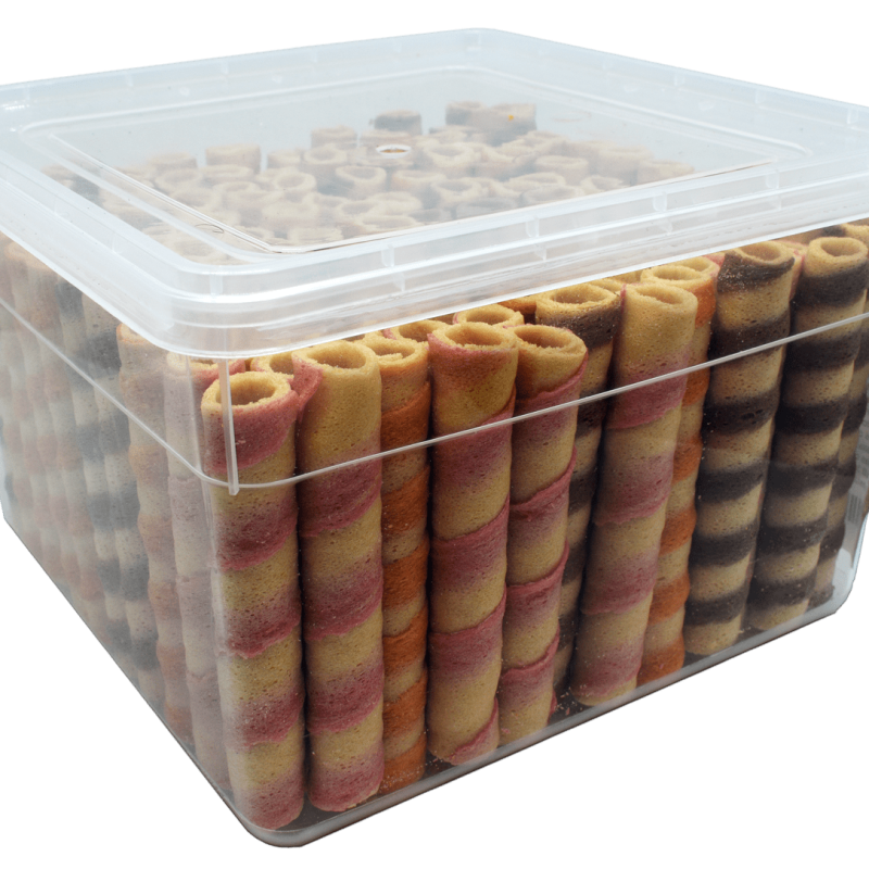 BARQUILLO TUBULAR COLORES B/150 UDS