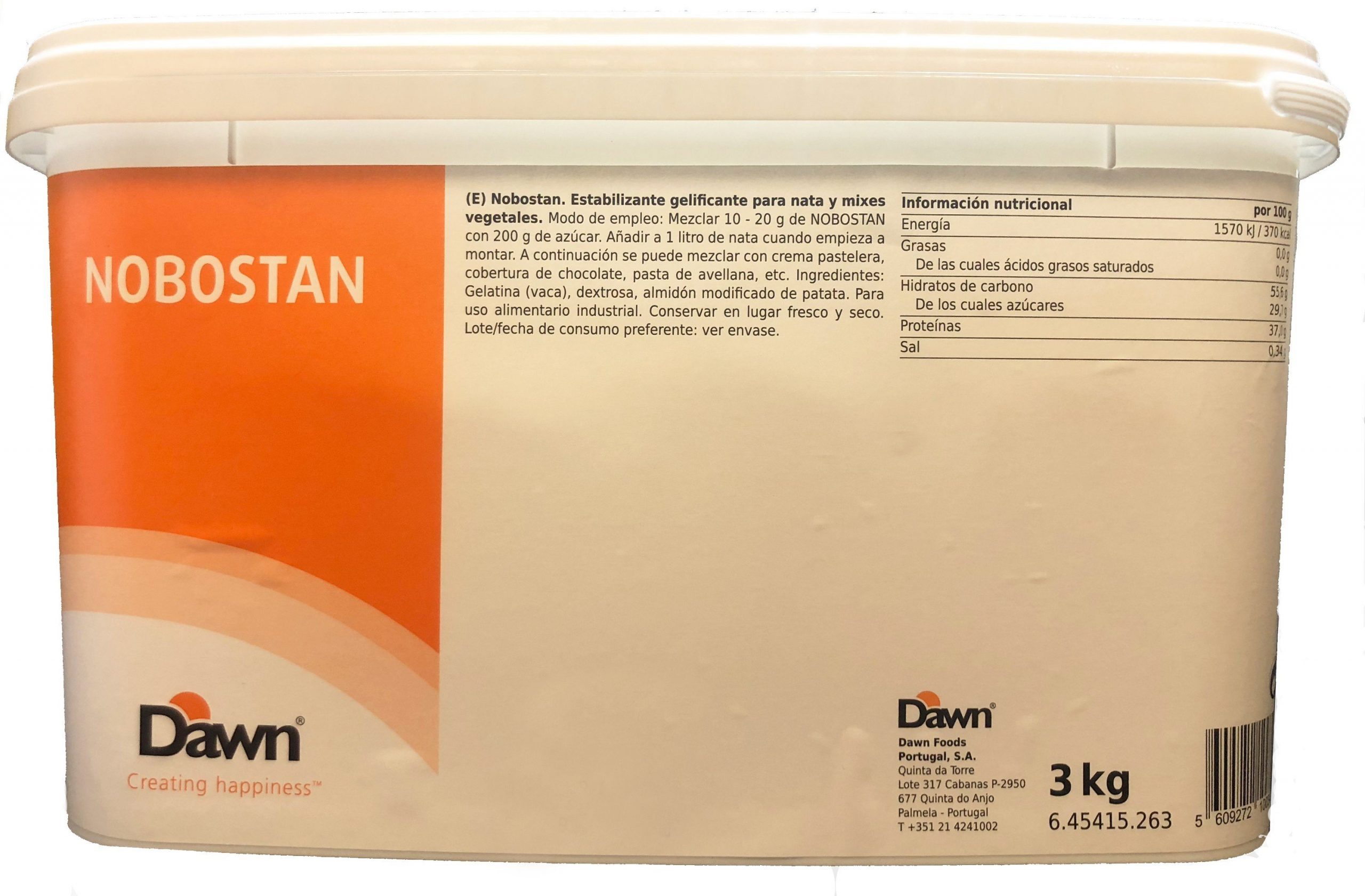NOBOSTAN ESTABILIZANTE DE NATA DAWN B/3 KG