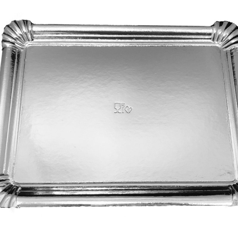 BANDEJA PLATA Nº6 18x25 P/100 UND