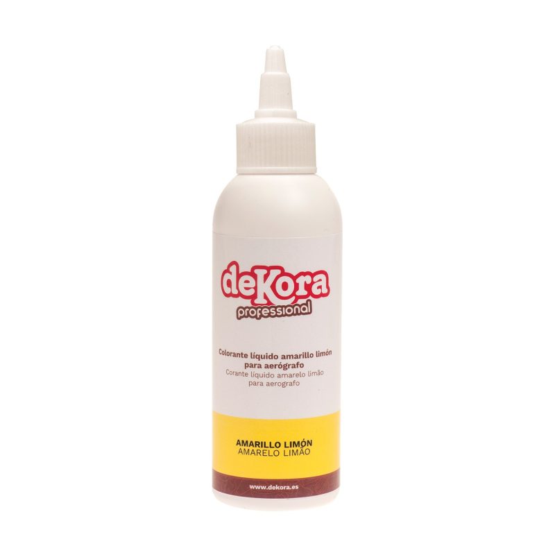 COLORANTE AMARILLO LIMON 190 ML LIQUIDO
