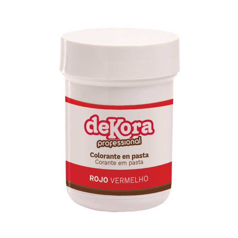 COLORANTE EN PASTA ROJO 30G