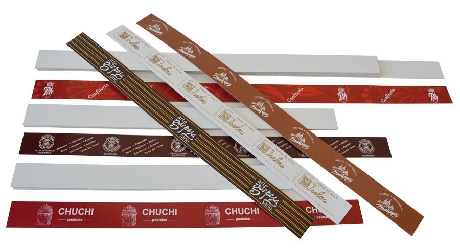 TIRAS DE CARTON 75 Cm. PQT 10 KG