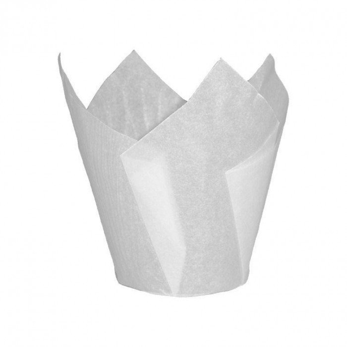 CAPSULA TULIP CUP BLANCA 50x95 mm P/180 UND