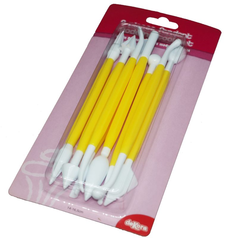 SET DE 8 UTENSILIOS PARA MODELAR FONDANT