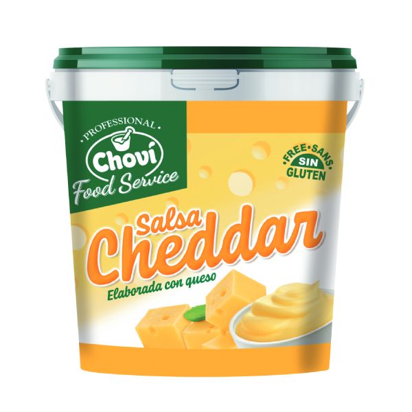 SALSA CHEDDAR CHOVI CUBO 1 L