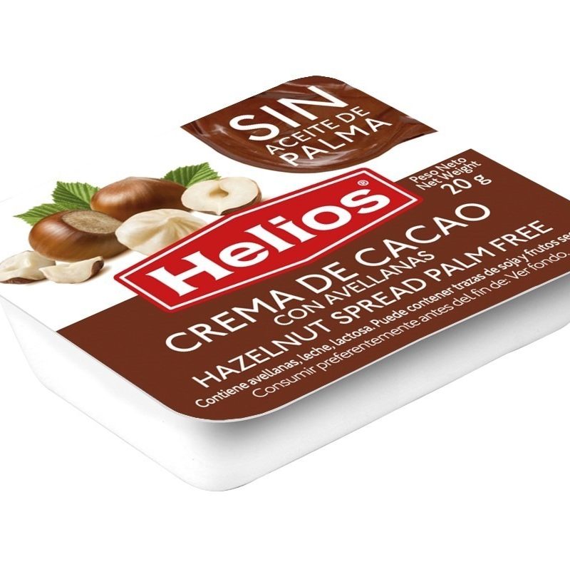 CREMA DE CACAO HELIOS 20 GR C/120 UDS