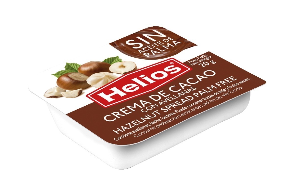 CREMA DE CACAO HELIOS 20 GR C/120 UDS