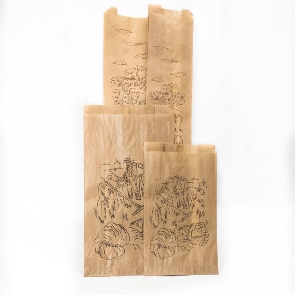 BOLSA DE PAPEL 12,5K 2 PANES 12+9x50 C/1000 UDS