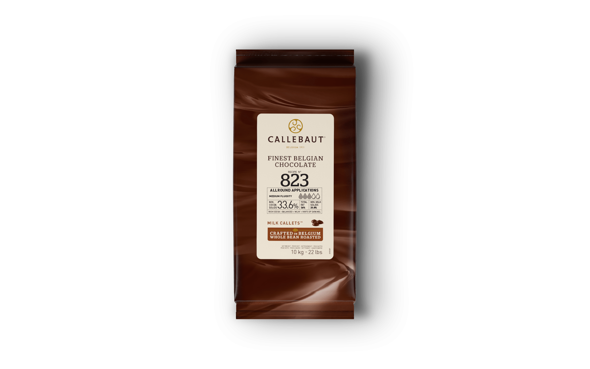 CALLEBAUT COBERTURA LECHE 823 S/10 KG