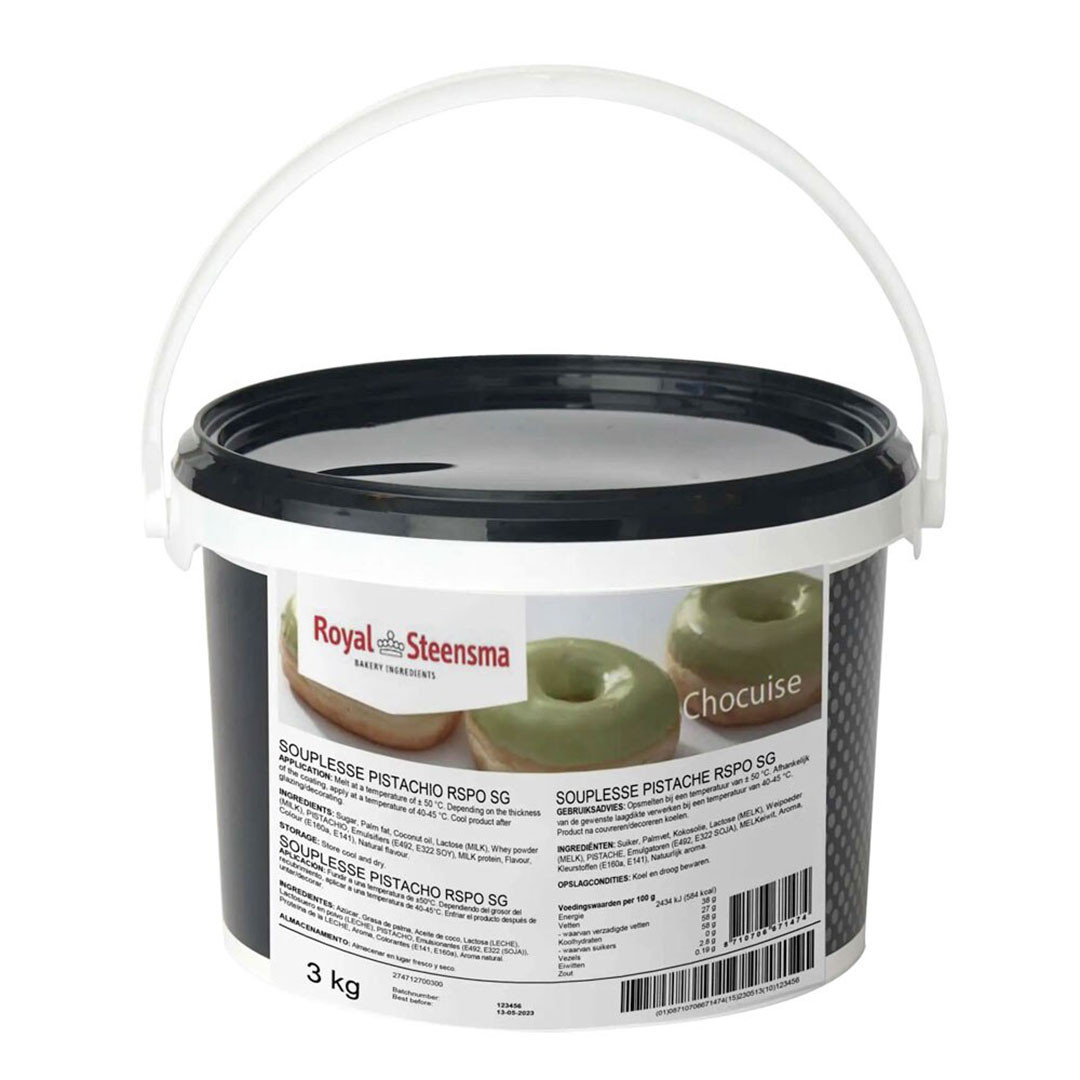 SOUPLESSE PISTACHO C/3 KG